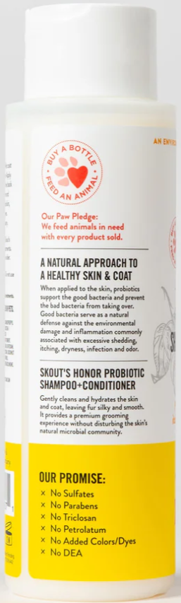 Skout's Honor Probiotic Shampoo & Conditioner