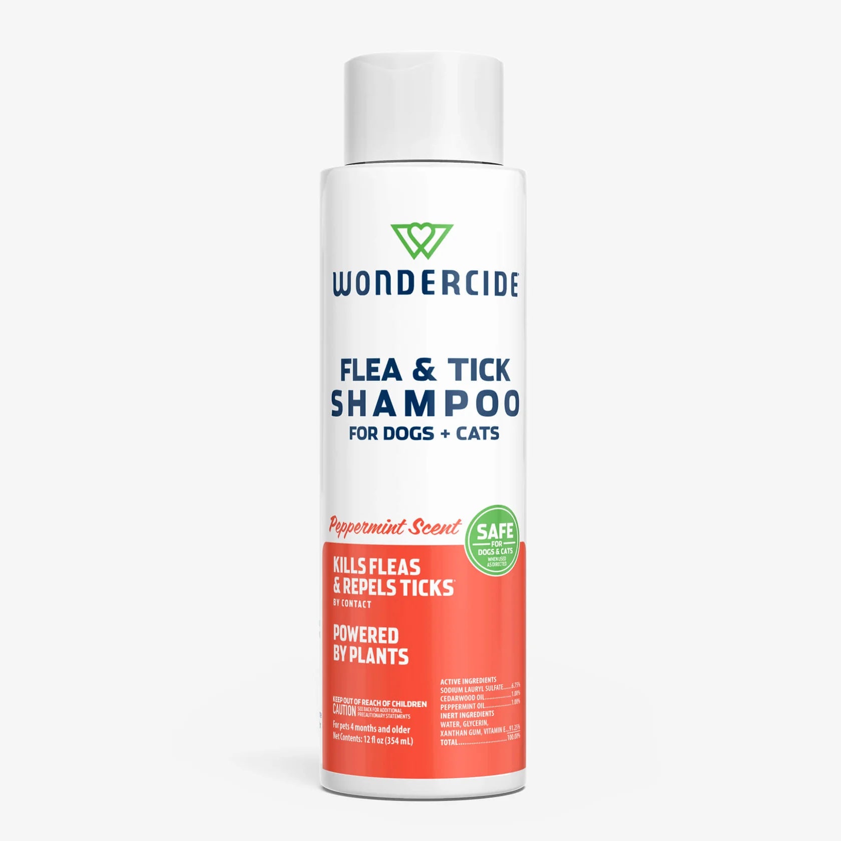 Wondercide Peppermint Flea & Tick Shampoo 12oz