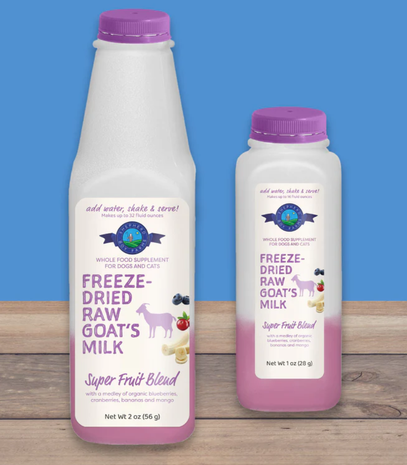 Shepherd Boy Farms Freeze Dried Raw Goat's Milk- Super Fruit Blend
