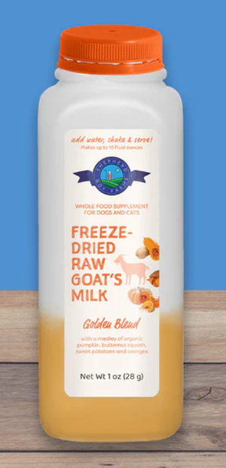 Shepherd Boy Farms Freeze Dried Raw Goat's Milk- Golden Blend 16oz