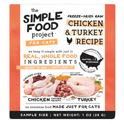 Simple Food Project-Cat-Chicken & Turkey