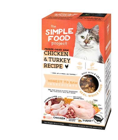 Simple Food Project-Cat-Chicken & Turkey
