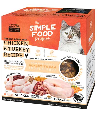Simple Food Project-Cat-Chicken & Turkey