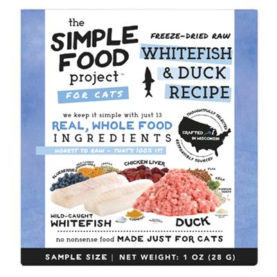 Simple Food Project-Cat-Whitefish & Duck Recipe