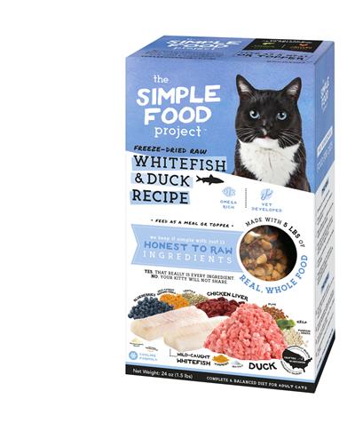 Simple Food Project-Cat-Whitefish & Duck Recipe