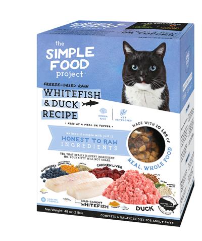 Simple Food Project-Cat-Whitefish & Duck Recipe