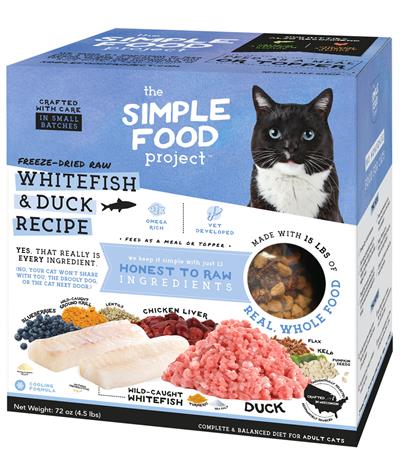 Simple Food Project-Cat-Whitefish & Duck Recipe