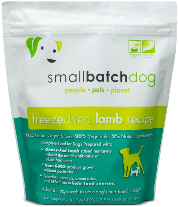 SmallBatch Freeze Dried Lamb Recipe 14 oz