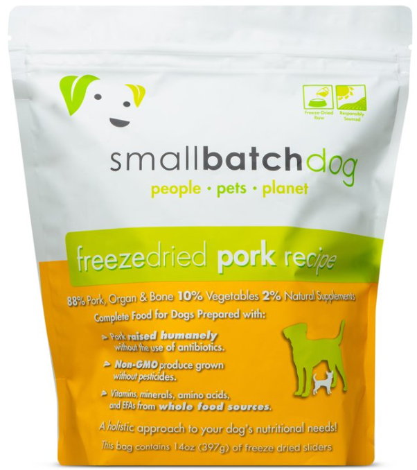 SmallBatch Freeze Dried Pork Recipe 14 oz