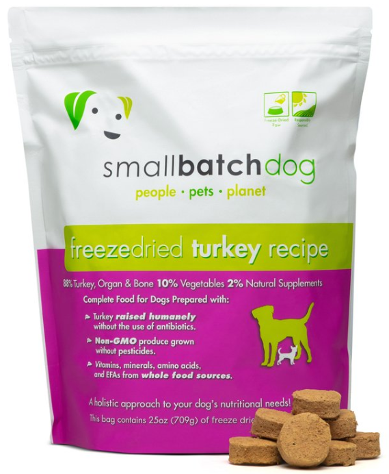 SmallBatch Freeze Dried Turkey Recipe 25oz