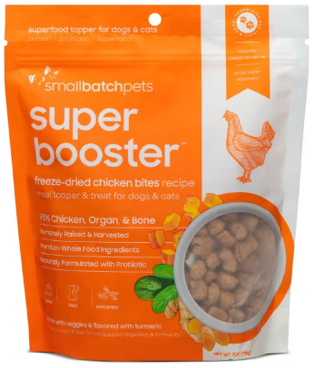 SmallBatch Freeze Dried Chicken Super Boost Treats 7 oz