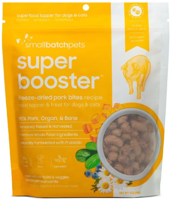 SmallBatch Freeze Dried Pork Super Boost Treats 7 oz