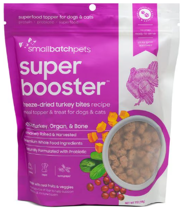 SmallBatch Freeze Dried Turkey Super Boost Treats 7 oz