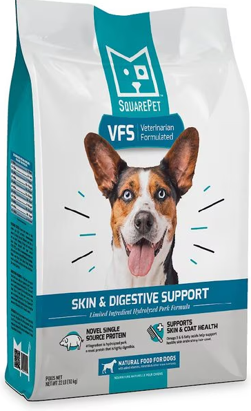 SquarePet VFS Canine Skin & Digestive Support