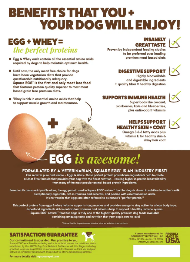 SquarePet VFS Canine Square Egg