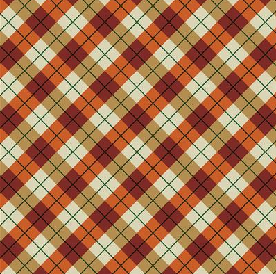 ThoozyPet Harvest Tartan Bandana