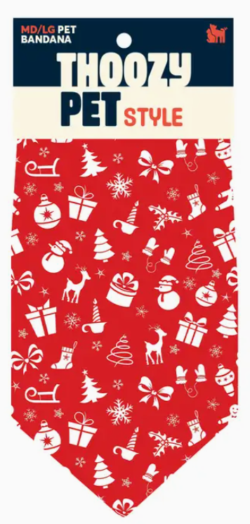 ThoozyPet Holiday Bandana