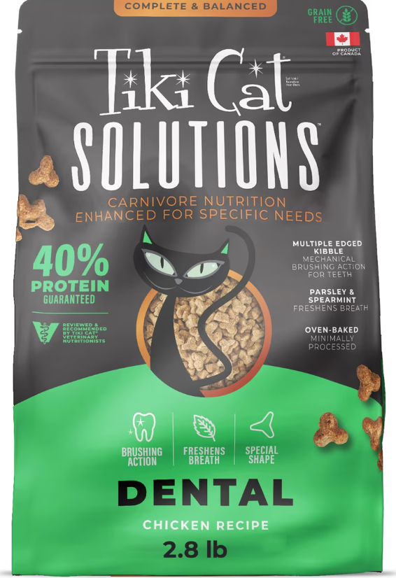 Tiki Cat Solutions Dental - Chicken