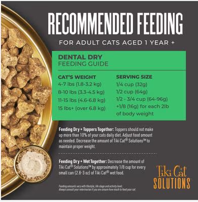 Tiki Cat Solutions Dental - Chicken