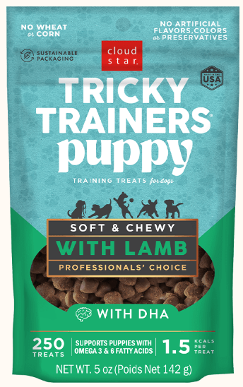 Tricky Trainers Puppy Mini Soft & Chewy with Lamb