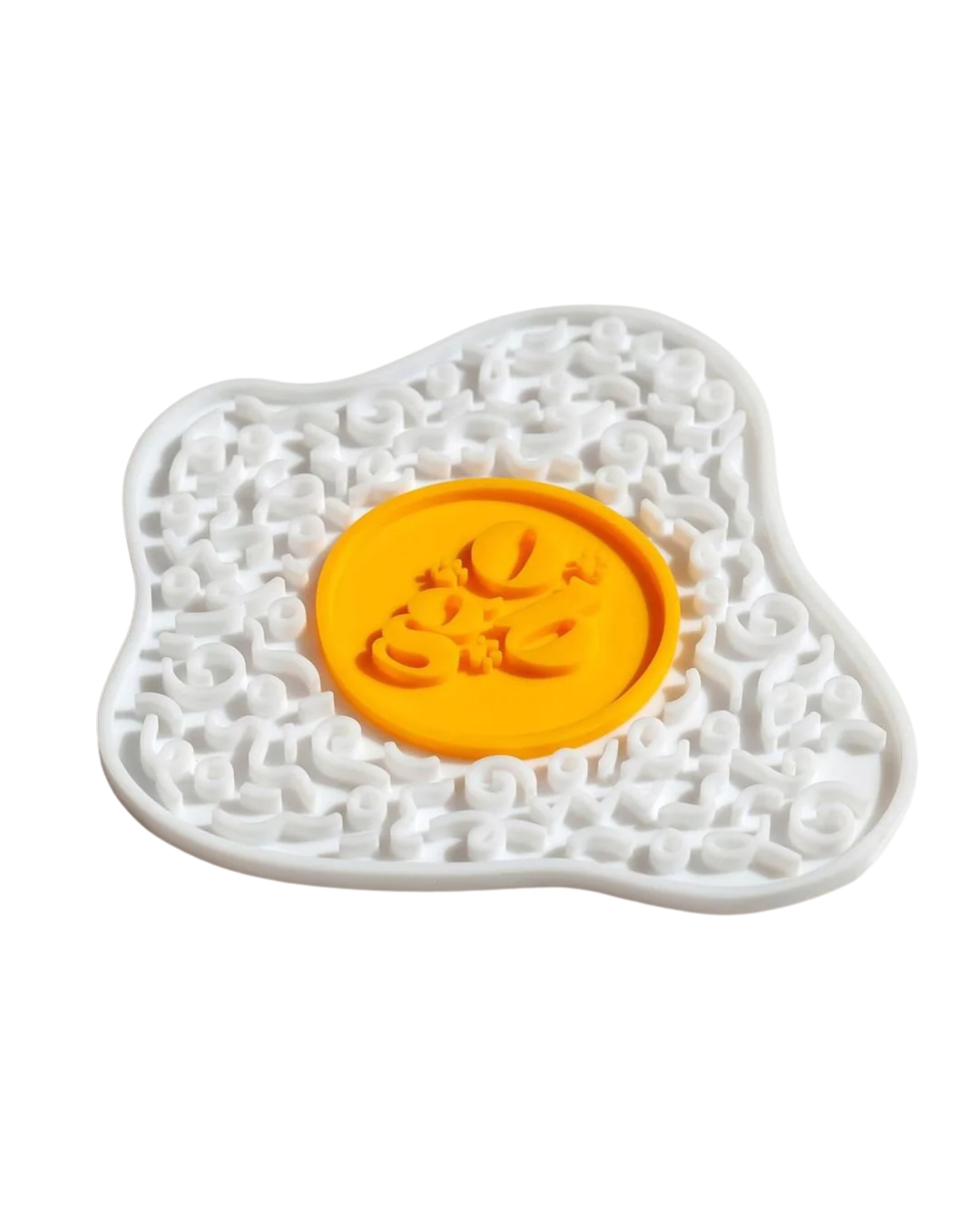 Ollie B. Good Sunny Side Up Egg Lick Mat