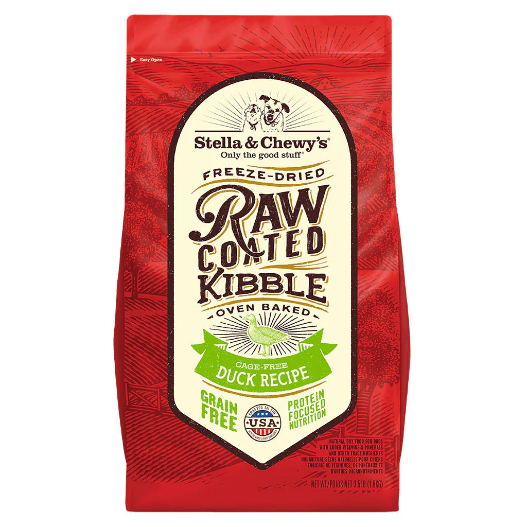 Stella & Chewy's Raw Coated Grain Free Duck Recipe 3.5lb