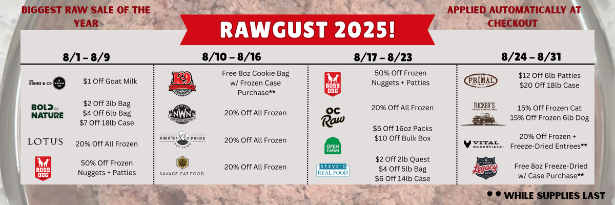 Raw Rations Raw Rations Pet Food & Wellness