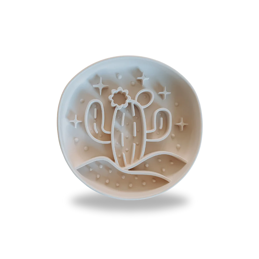 Barks and Brownies Sand Cactus Slow Feeder