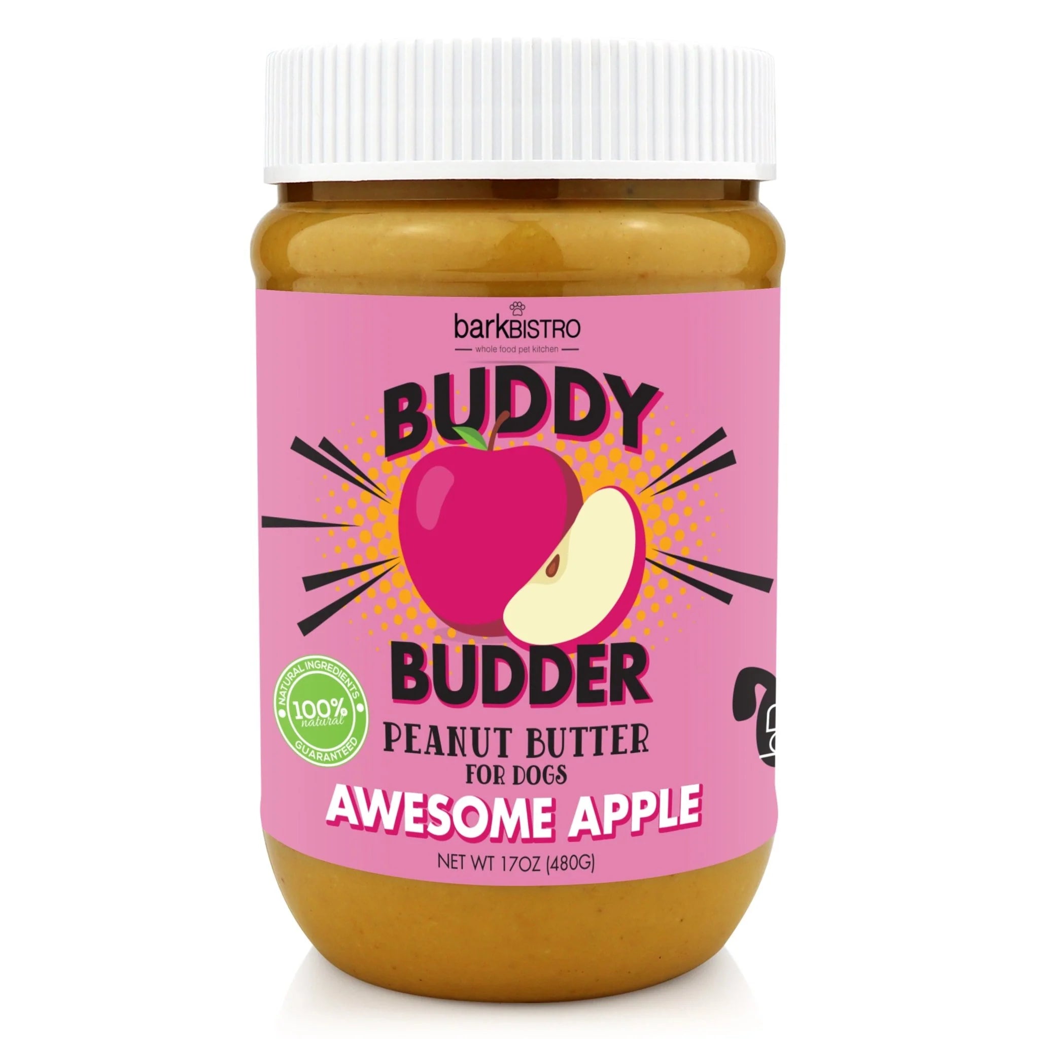 Bark Bistro Buddy Budder - Awesome Apple 17oz