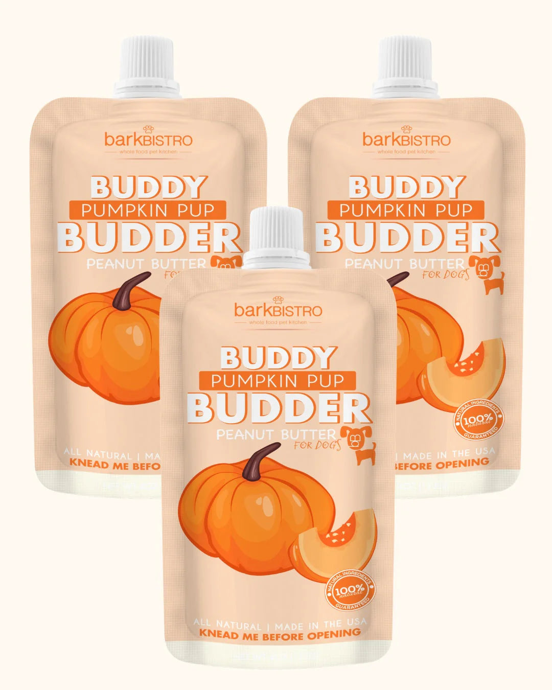 Bark Bistro Buddy Budder - Pumpkin Pup