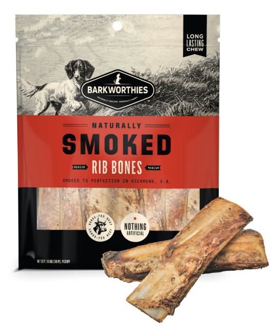 Barkworthies Smoked Rib Bones 10pk