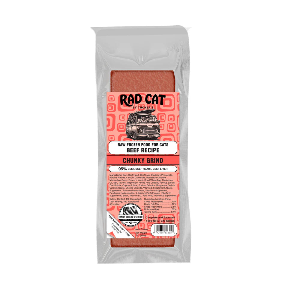 Rad Cat Raw Frozen Beef Recipe