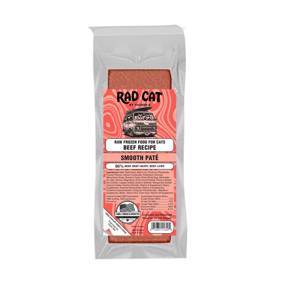 Rad Cat Raw Frozen Beef Recipe