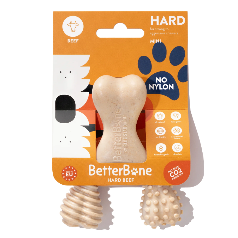 Betterbone Hard Beef Dog Chew - Mini