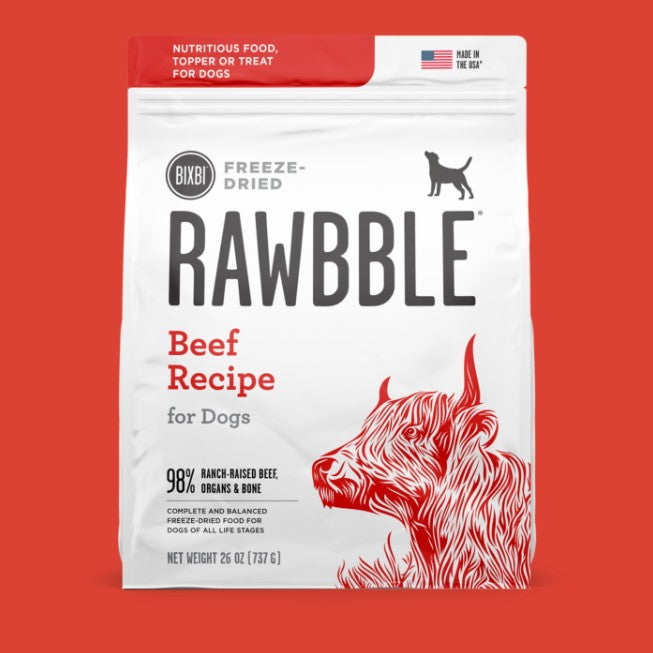 Bixbi Rawbble Beef Freeze-Dried