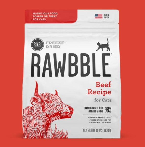 Bixbi Rawbble Beef Cat Freeze-Dried