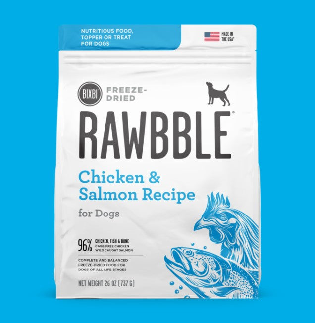 Bixbi Rawbble Chicken & Salmon Freeze-Dried