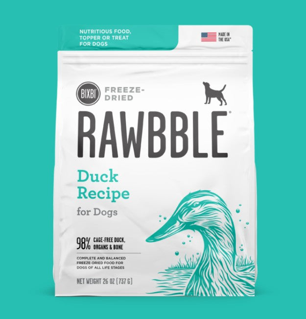 Bixbi Rawbble Duck Freeze-Dried