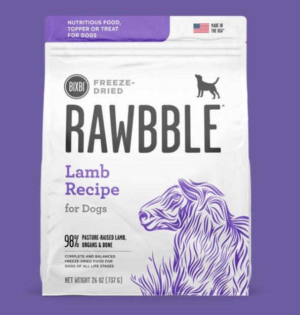 Bixbi Rawbble Lamb Freeze-Dried