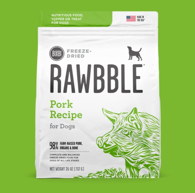 Bixbi Rawbble Pork Freeze-Dried