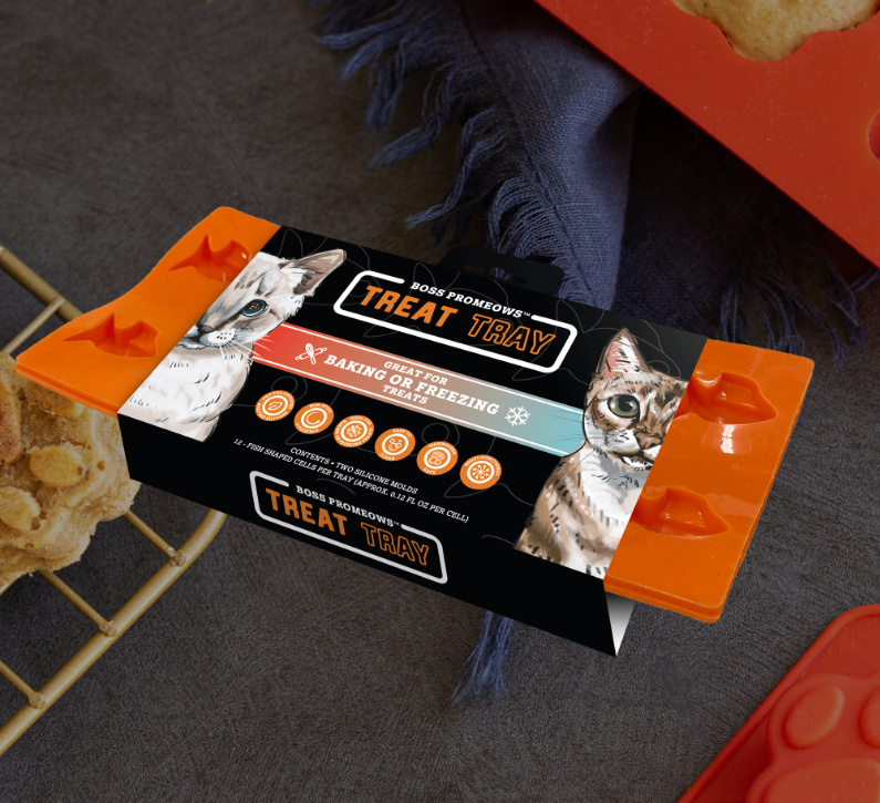 Boss Cat Treat Tray