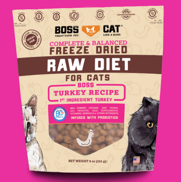 Boss Cat Turkey Freeze-Dried Nuggets