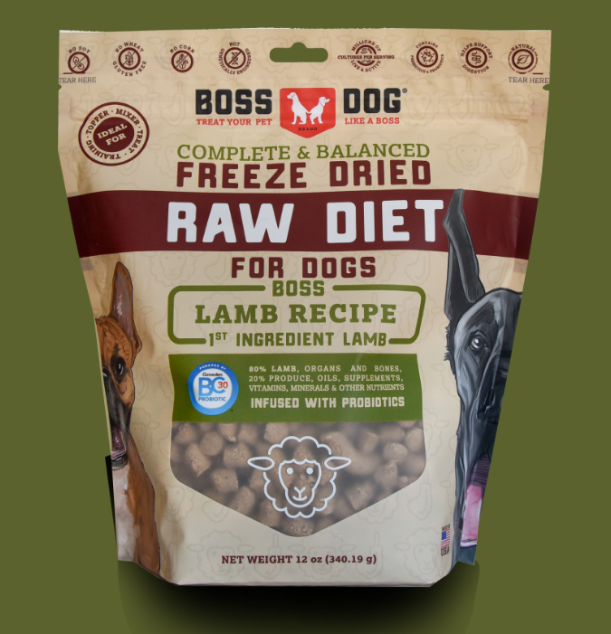 Boss Dog Lamb Freeze-Dried Nuggets