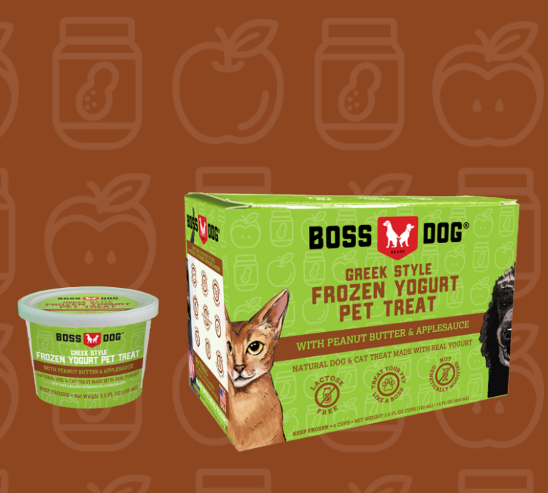 Boss Dog Peanut Butter & Applesauce Frozen Yogurt