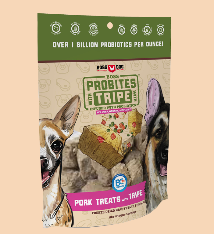 Boss Dog Pork Freeze-Dried PRObites w/ Tripe