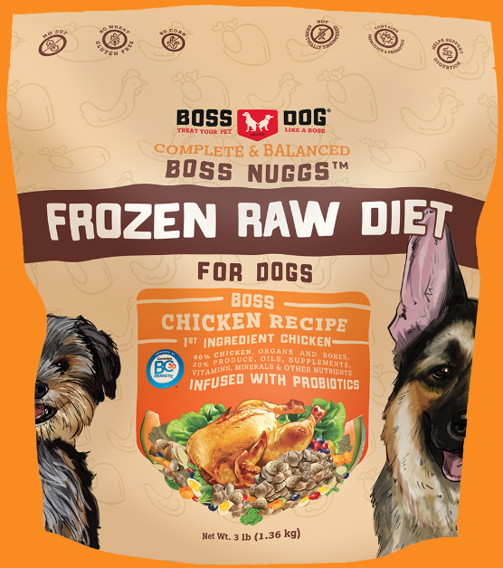 Boss Dog Chicken Frozen Diet