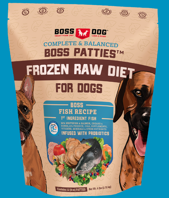 Boss Dog Fish Frozen Diet