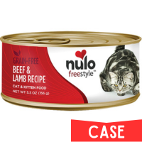 Nulo FreeStyle Beef & Lamb Pate (5.5oz/24 Can Case)