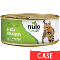 Nulo FreeStyle Duck & Tuna Pate (5.5oz/24 Can Case)