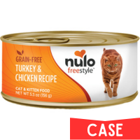 Nulo FreeStyleTurkey & Chicken Pate (5.5oz/24 Can Case)